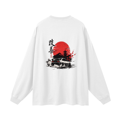 Kaizen Oversized Unisex Long Sleeve T-Shirt