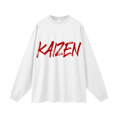 Kaizen Oversized Unisex Long Sleeve T-Shirt